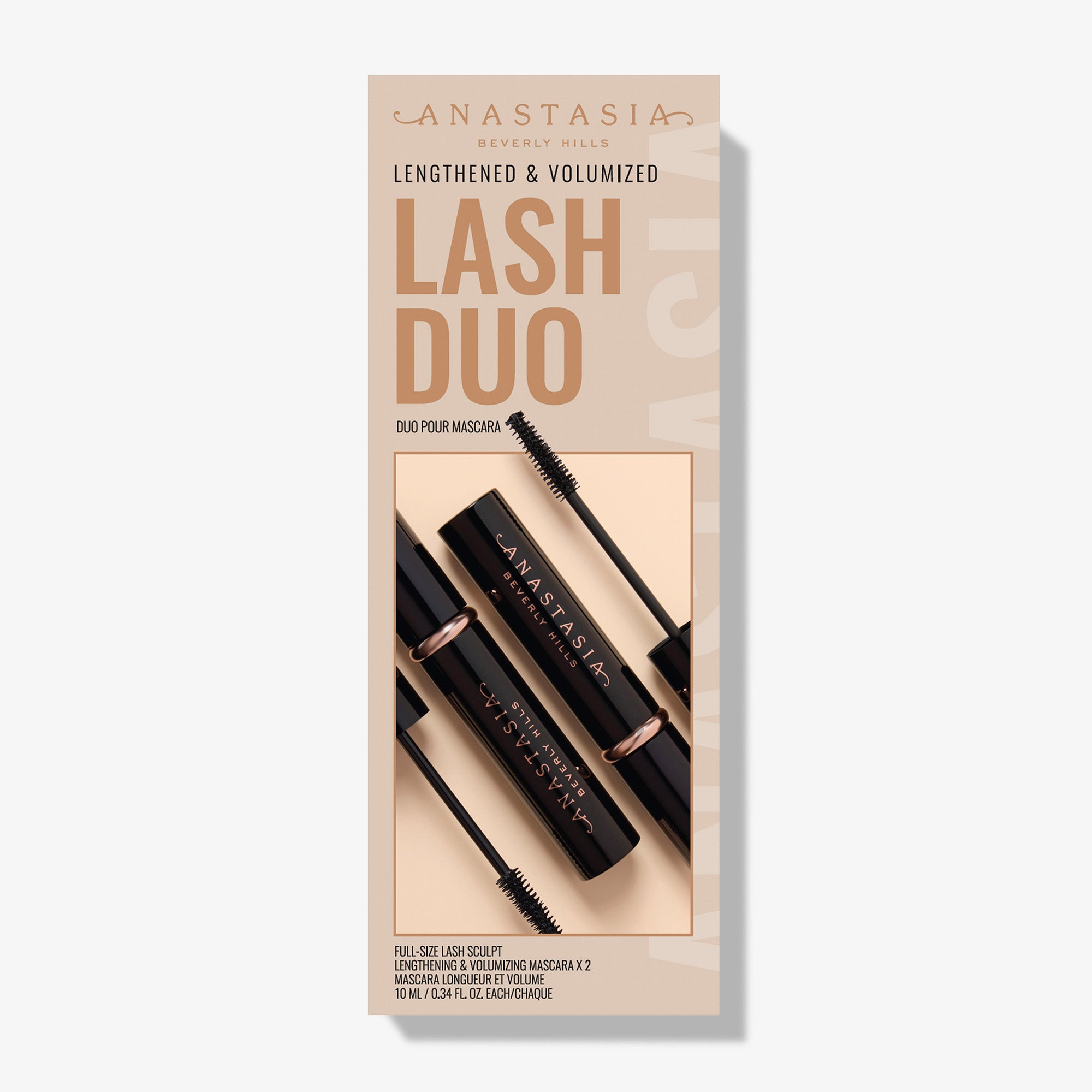 Lengthened & Volumized Lash Duo - Anastasia